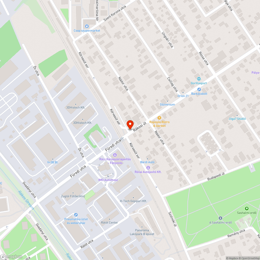 Graffitis bejelentés helye