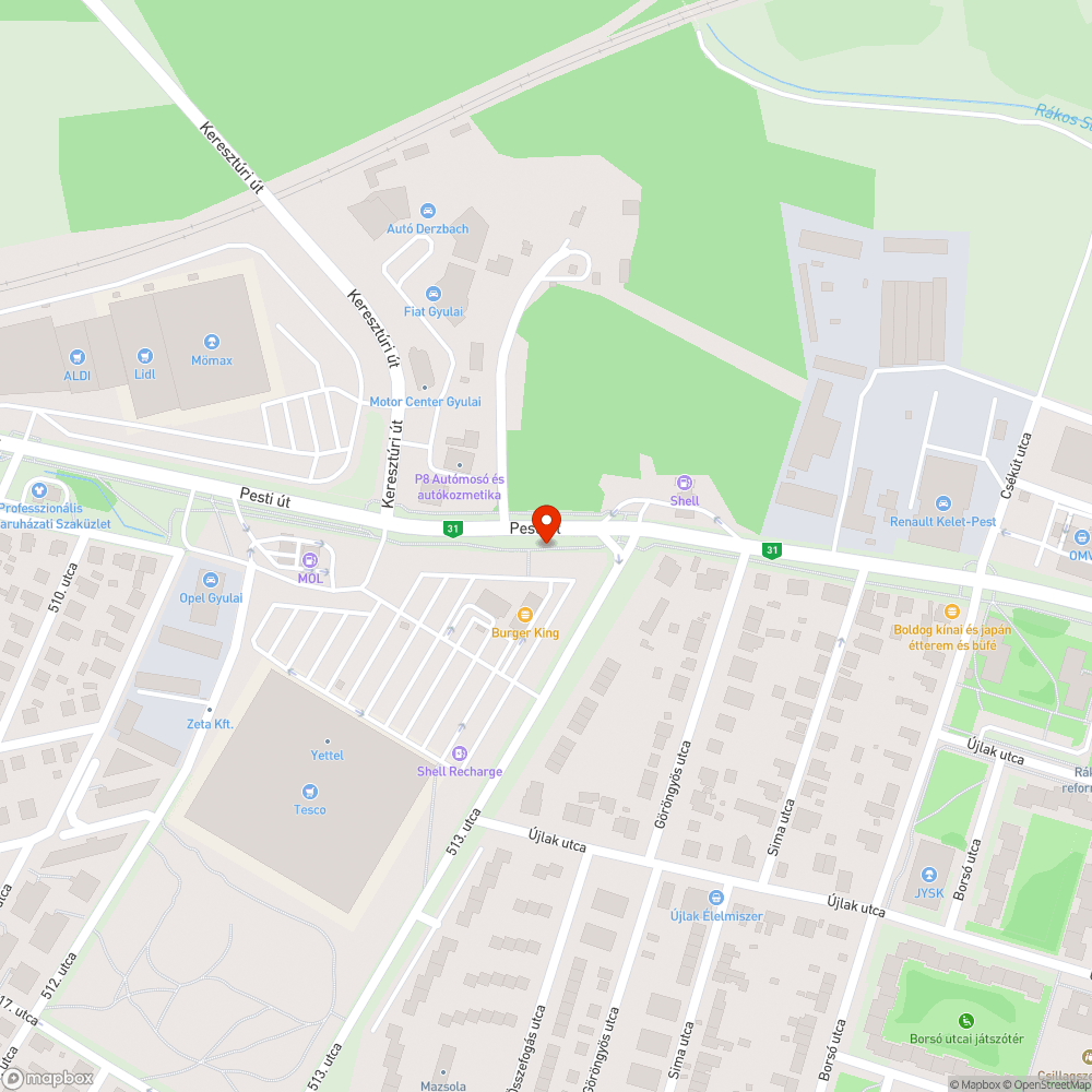 Betörték bejelentés helye