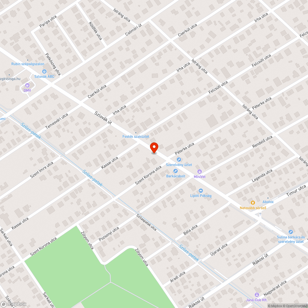 Karcolás bejelentés helye