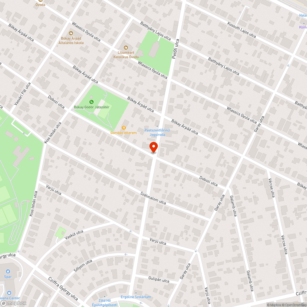 Gyalogátkelő hiánya buszmegállóban bejelentés helye