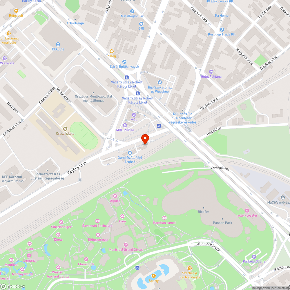 felgyűrődött aszfalt a buszmegállóban bejelentés helye