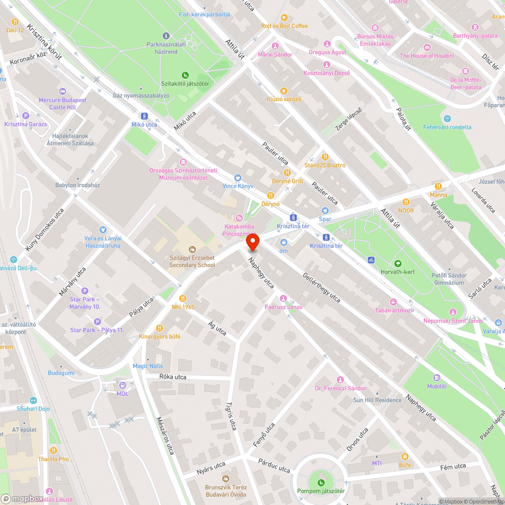 Parkolásgátlók javítása bejelentés helye