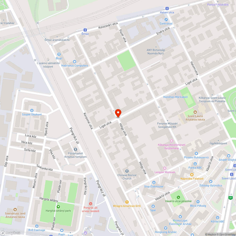 Szemét- és lomkupac bejelentés helye