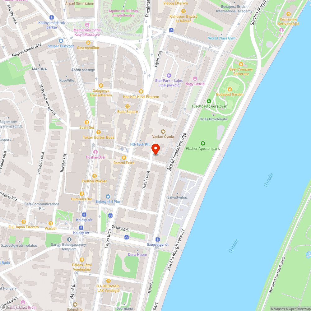 Elhagyott autó bejelentés helye