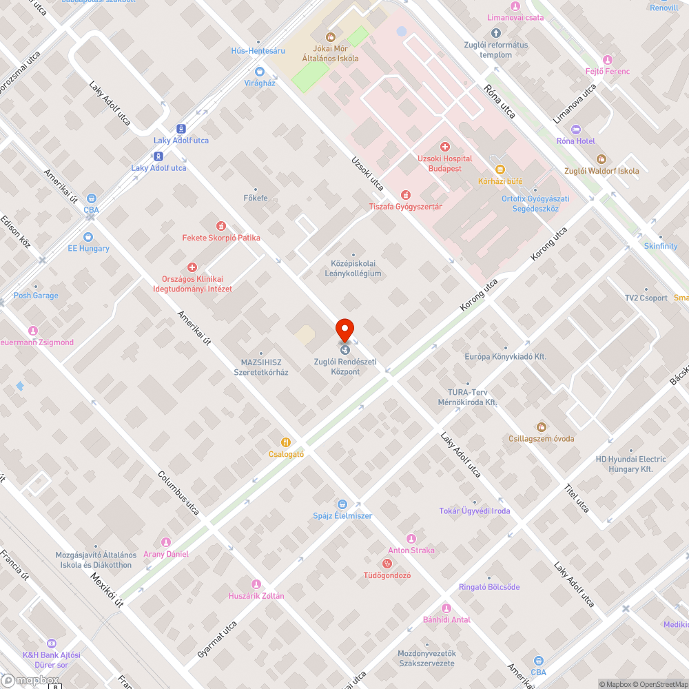 Rendszám nélküli autó bejelentés helye