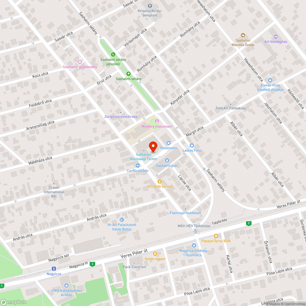 Bringaparkolás a Sashalmi Piacon bejelentés helye