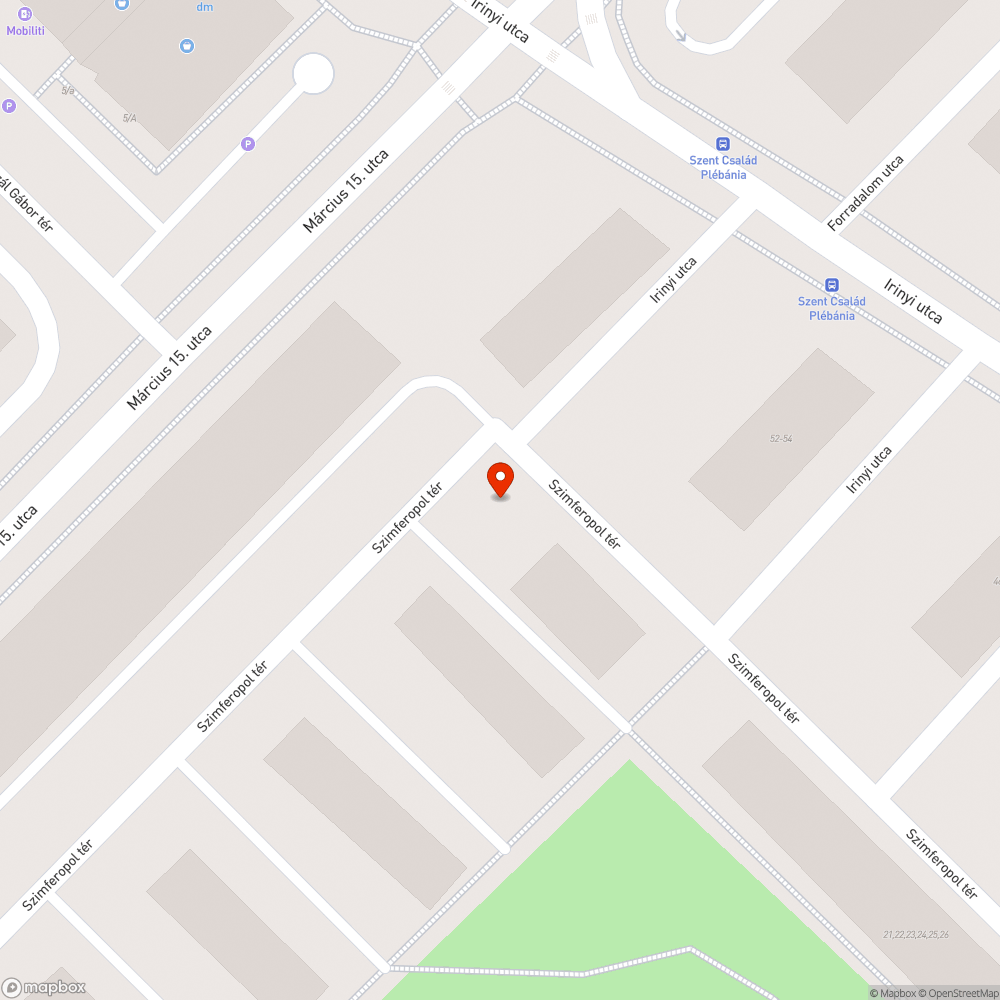 Folyamatos szeméthegyek a Széchenyivárosban bejelentés helye