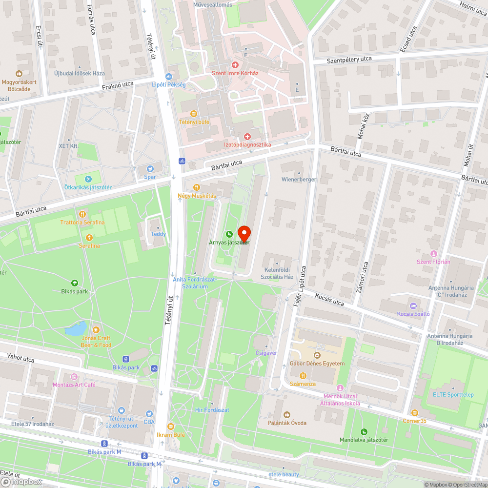 Hiányzó szemetes a játszótéren bejelentés helye