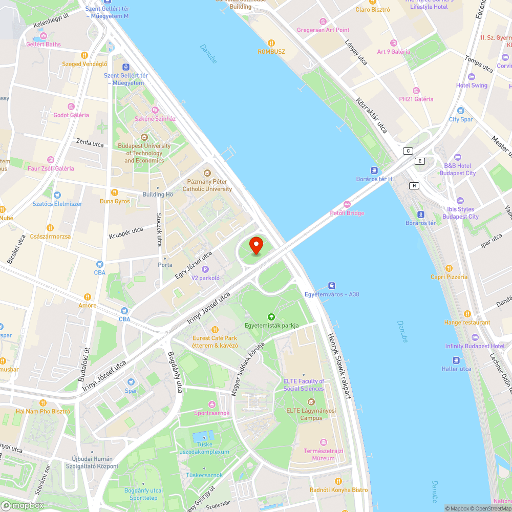 Gaz és szemét a Goldmann György téren bejelentés helye