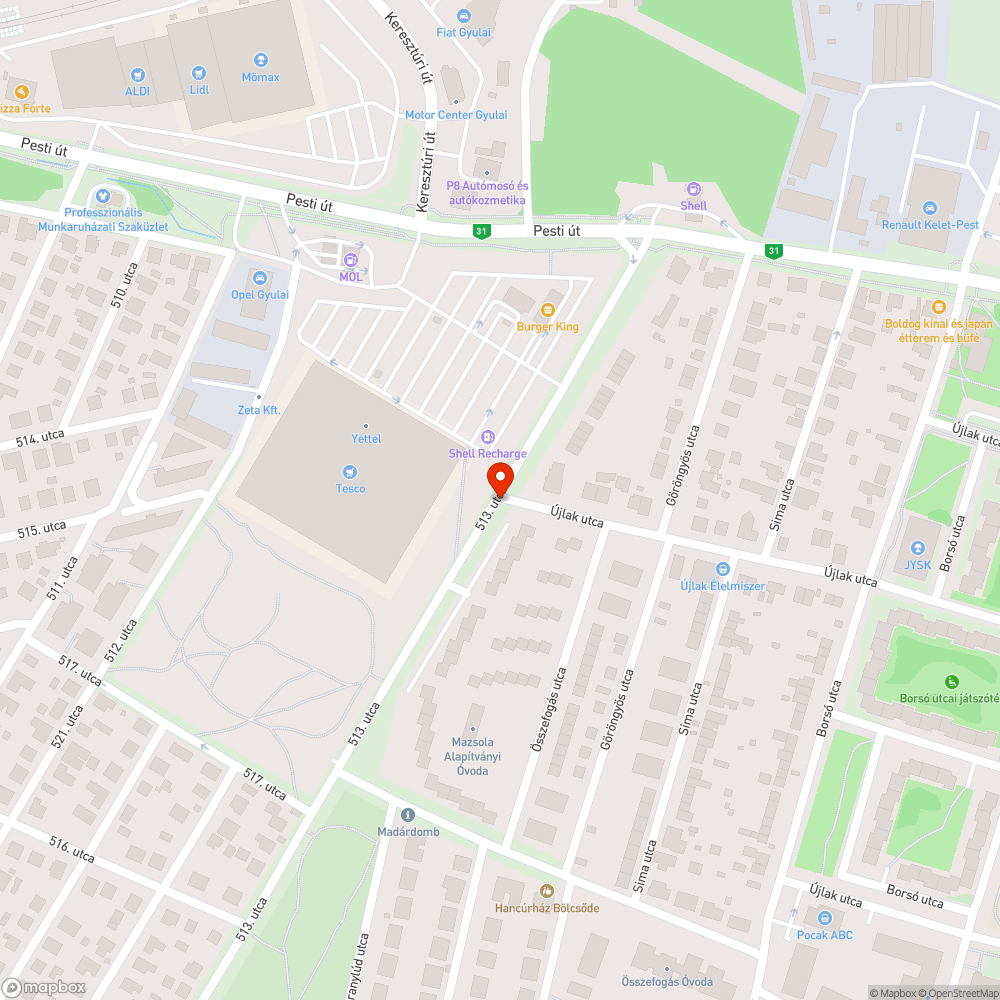 Elfelejtett munkagödör?! bejelentés helye