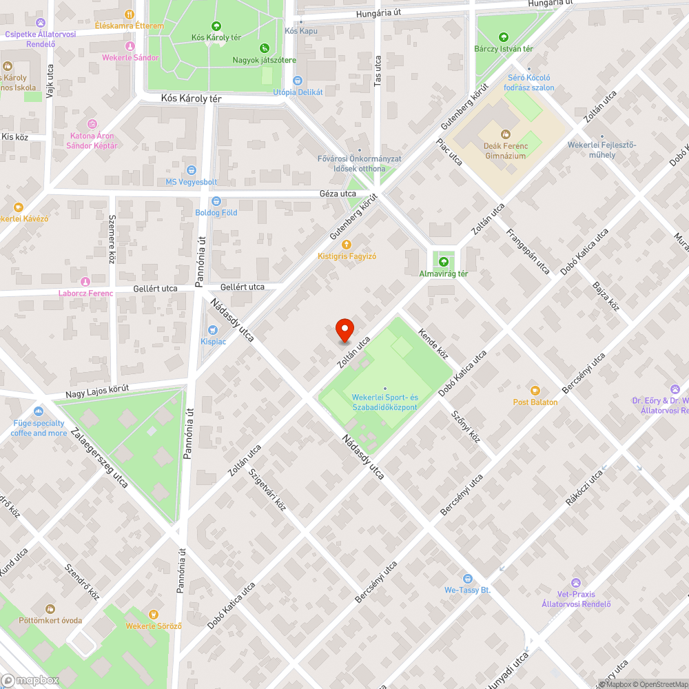 Szinte teljesen kiszaradt fa bejelentés helye