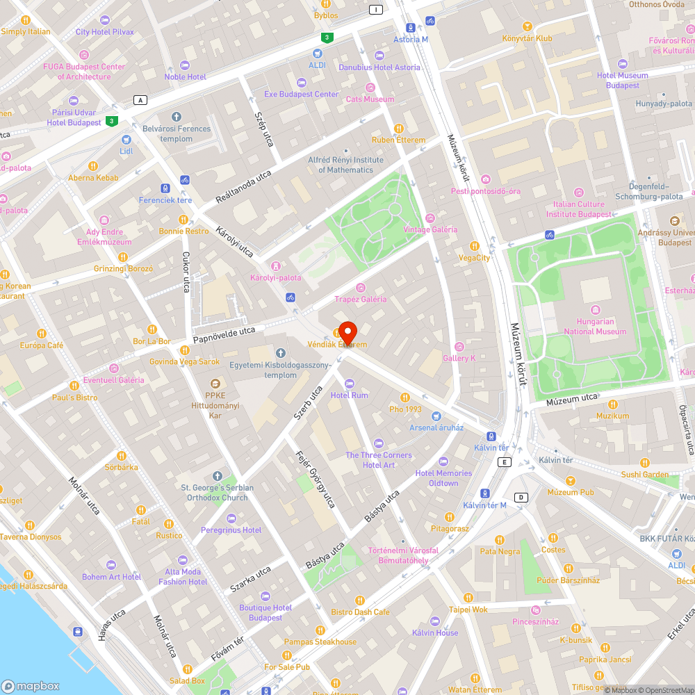 Szétesett burkolat bejelentés helye