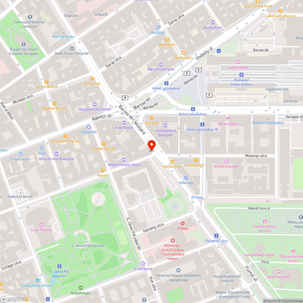 Nyitva van bejelentés helye