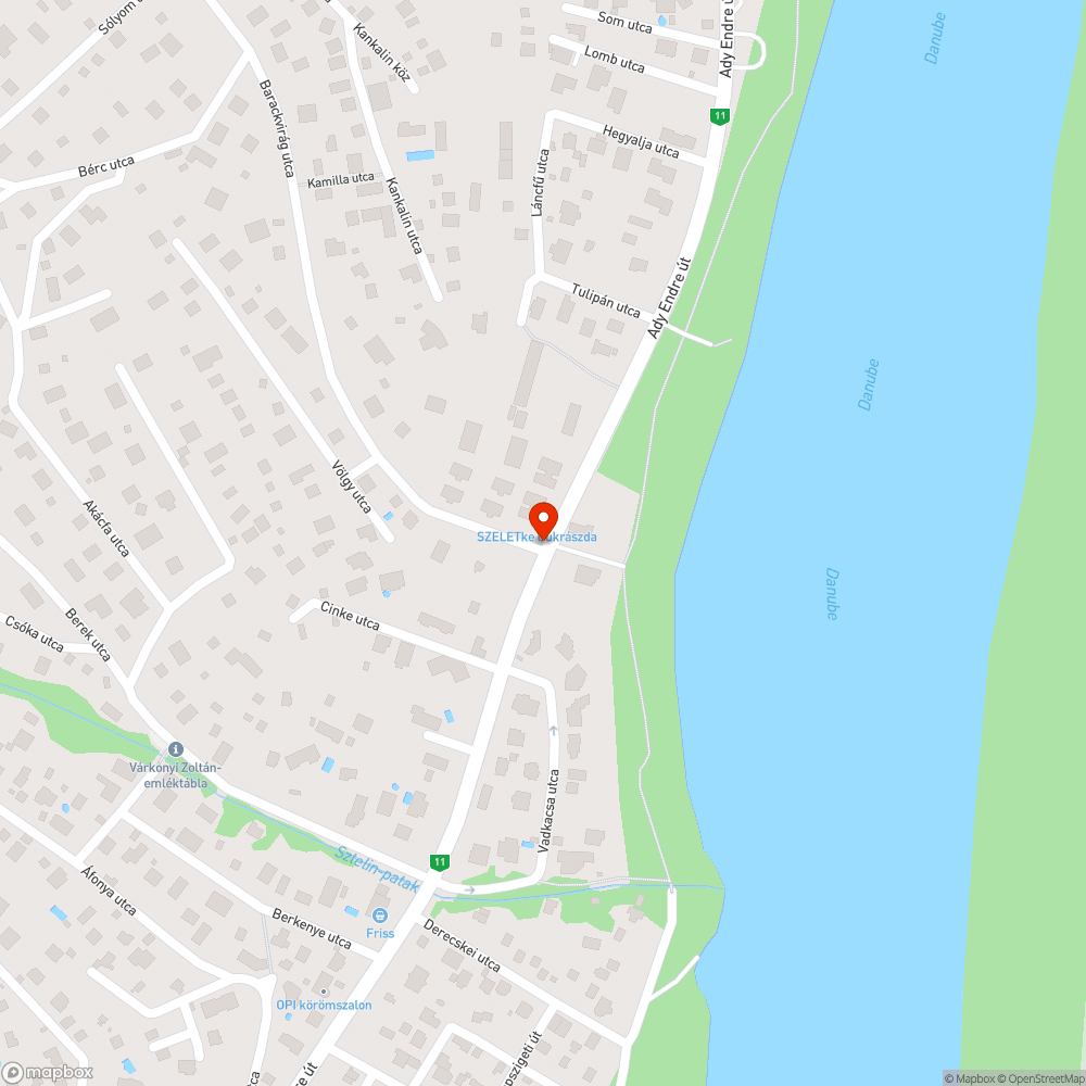 utca nem megtalálható bejelentés helye