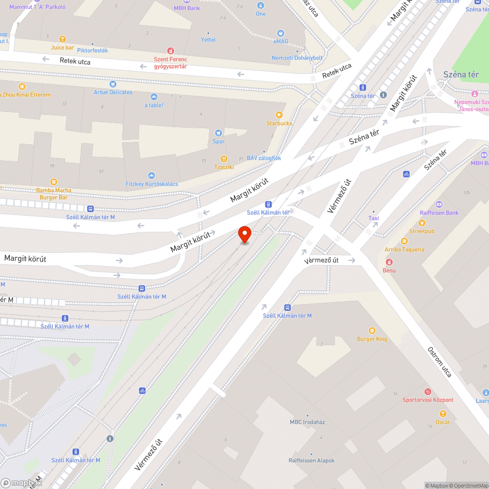 Kátyúk sínek között bejelentés helye