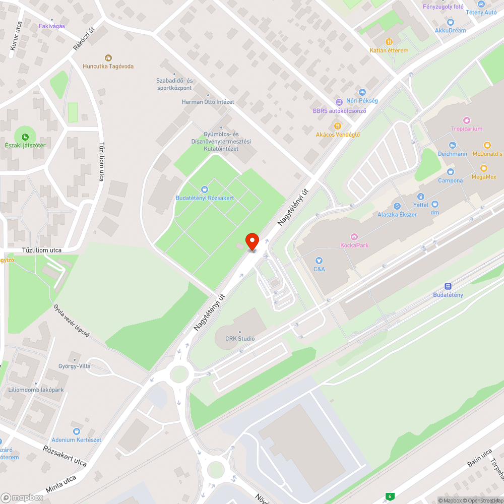 Összefirkált ház bejelentés helye