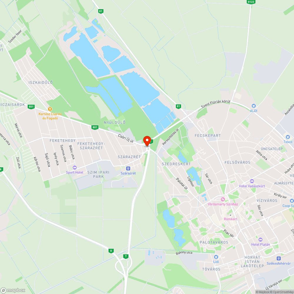 Lidl-Szárazréti körforgalom - rendszeres dugó bejelentés helye