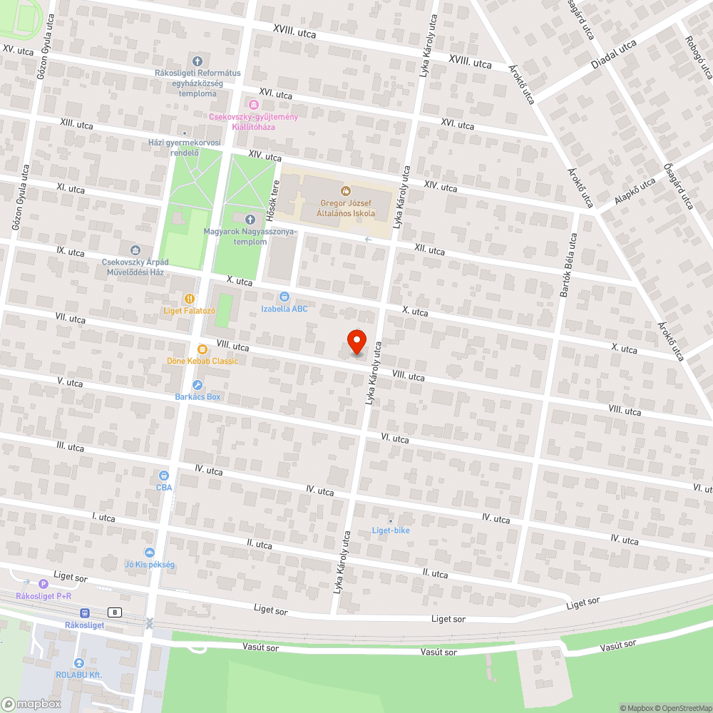 Graffitivel összefirkált KRESZ tábla bejelentés helye