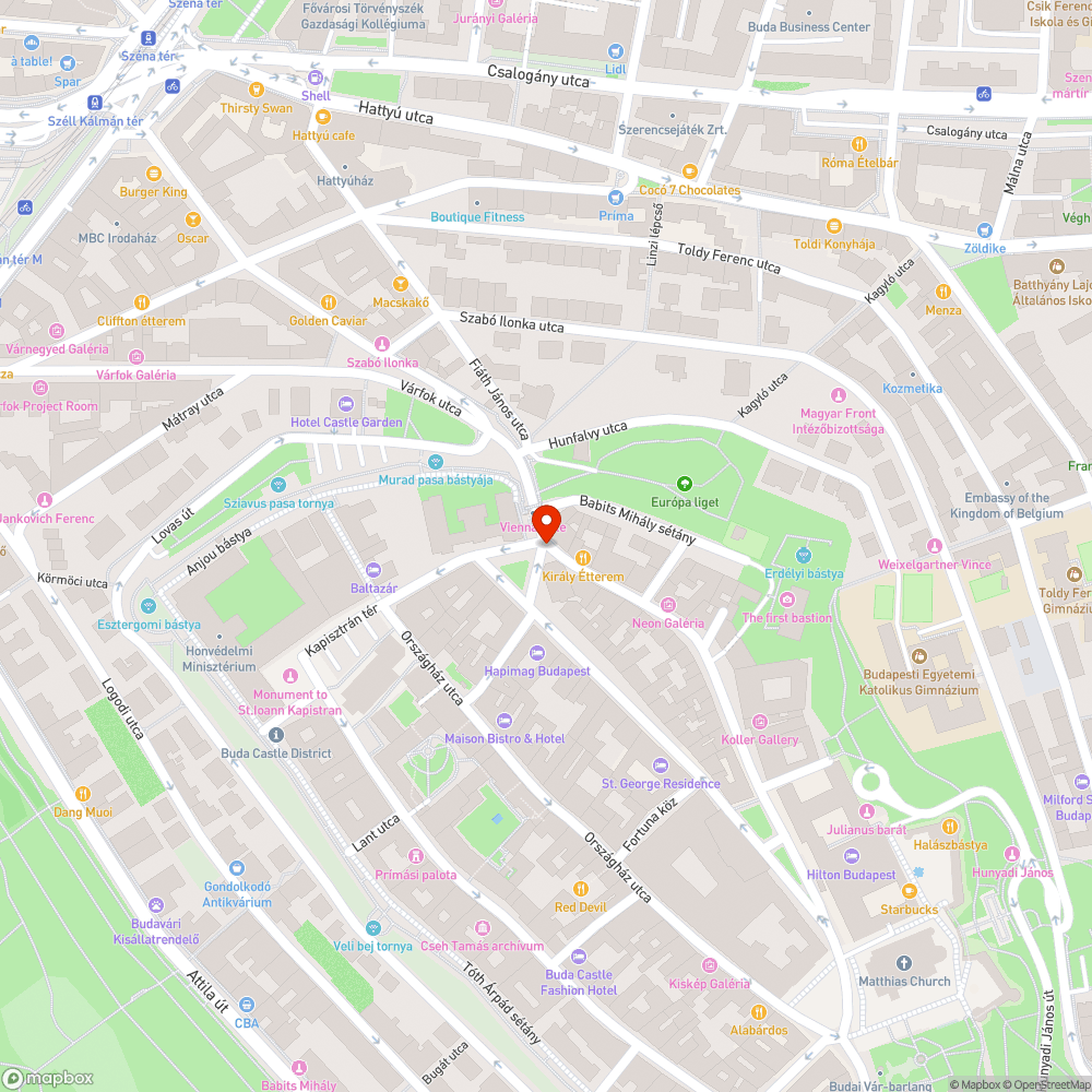 Rendszám nélküli AUDI a várban bejelentés helye