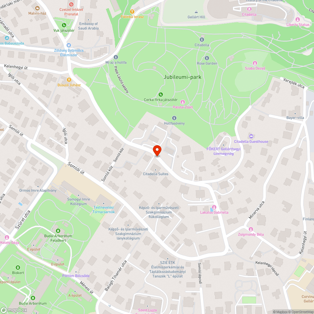 Parlagfű a Gellért hegyen bejelentés helye