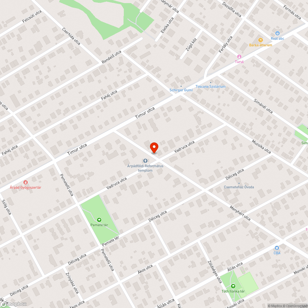 Firkás szekrény bejelentés helye