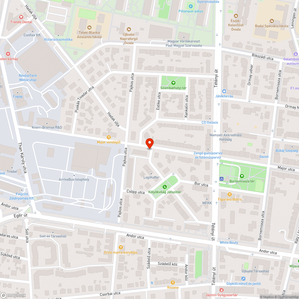 Beláthatatlan jobbkezes bejelentés helye