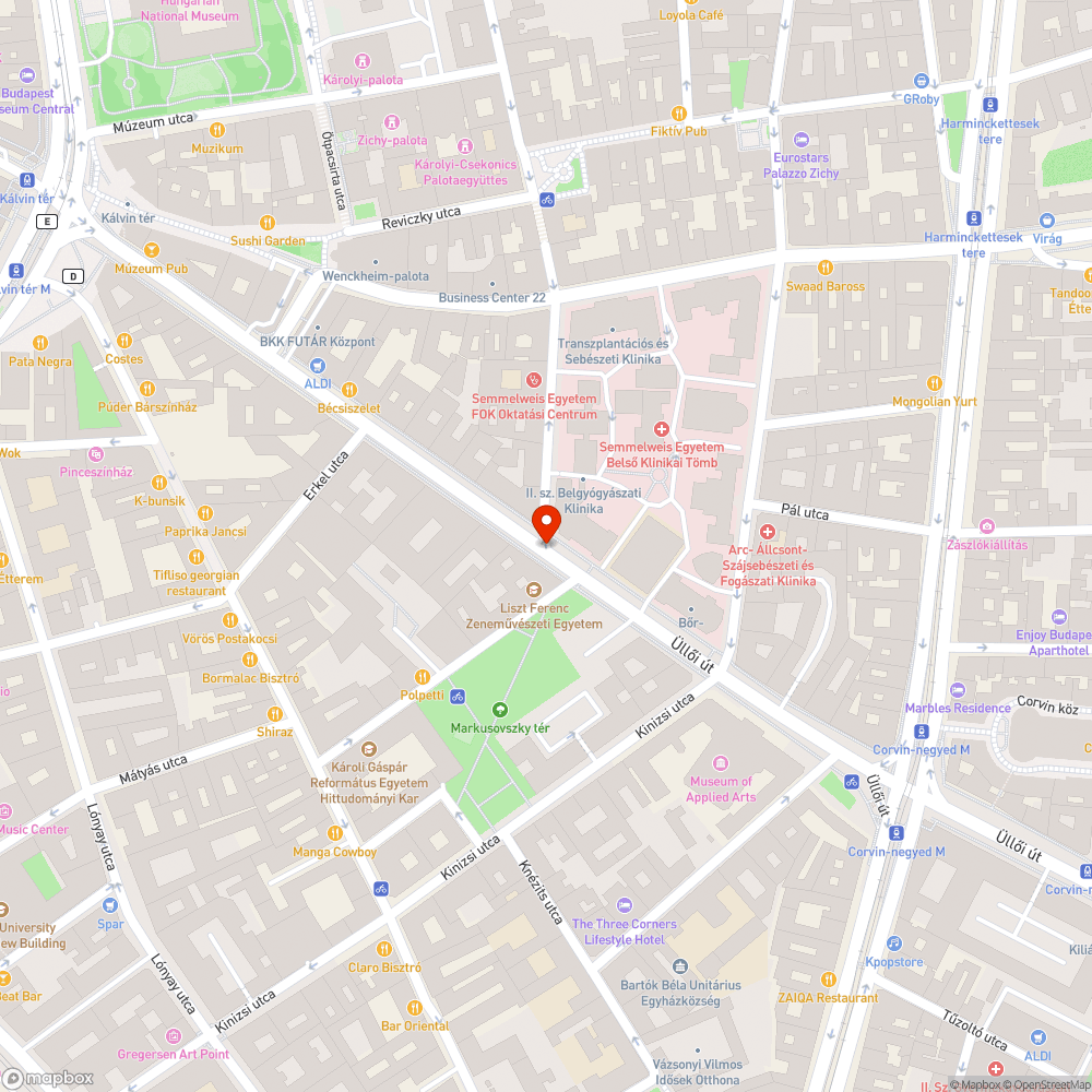 Szentkirályi - Üllői sarok - gazos, rendetlen bejelentés helye