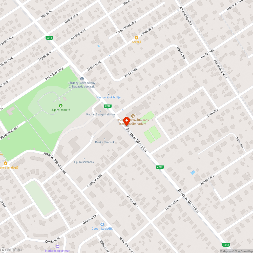 Nyilvános szemetes hiánya bejelentés helye