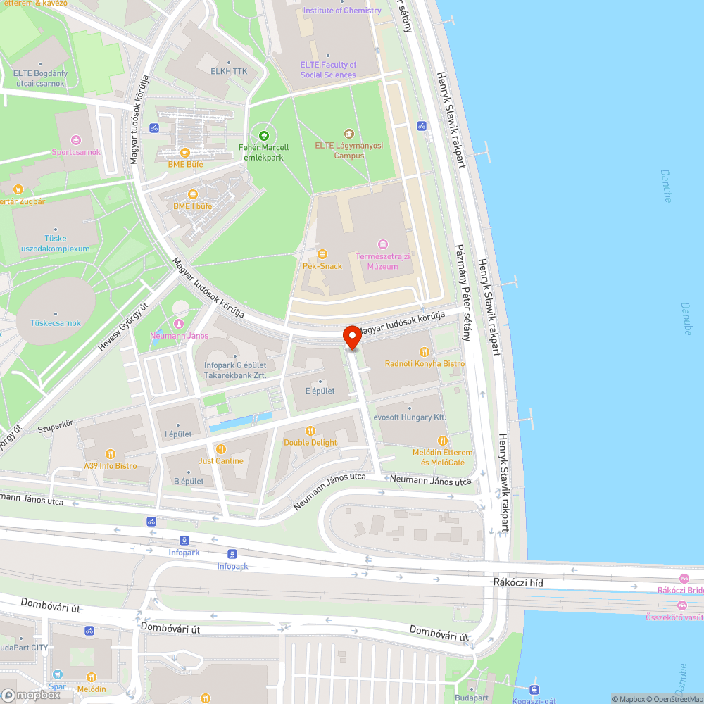 Székház mögötti kiszáradt csemetefák bejelentés helye