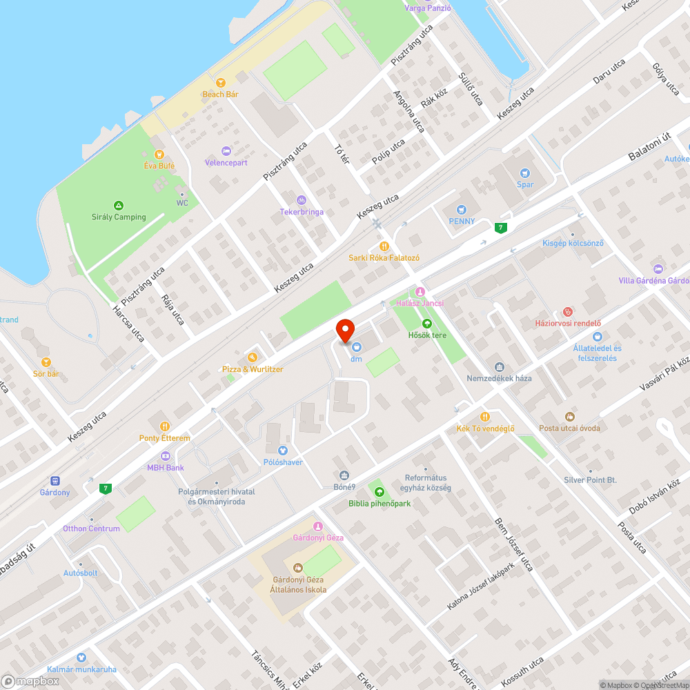 Rongálòdott útburkolat bejelentés helye