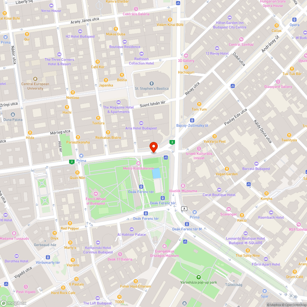 Hiányzó fa bejelentés helye