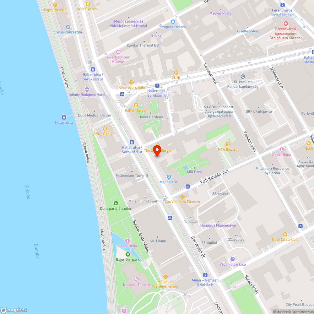 Graffitis postaláda bejelentés helye