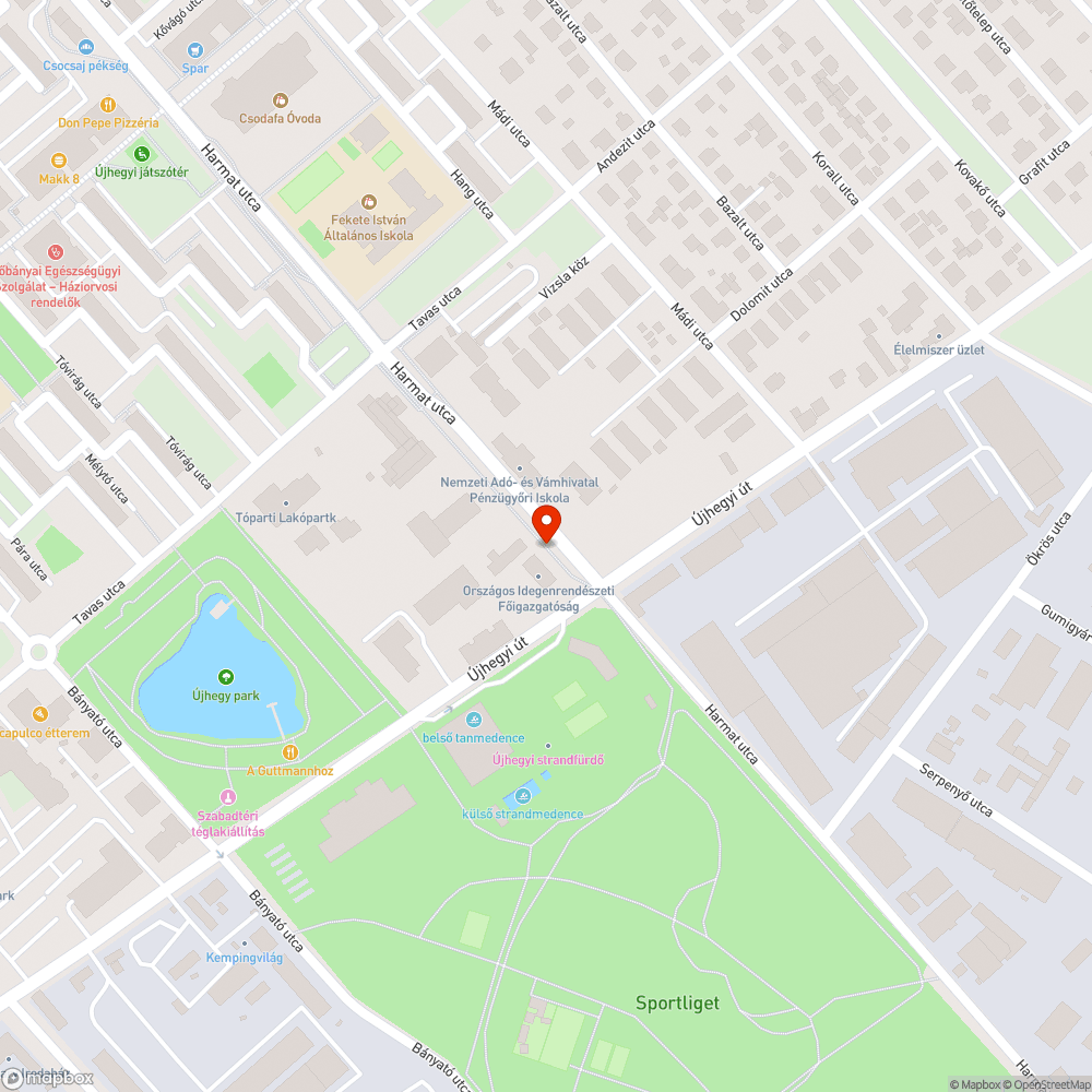 Előnytelen helyre ültetett fa bejelentés helye