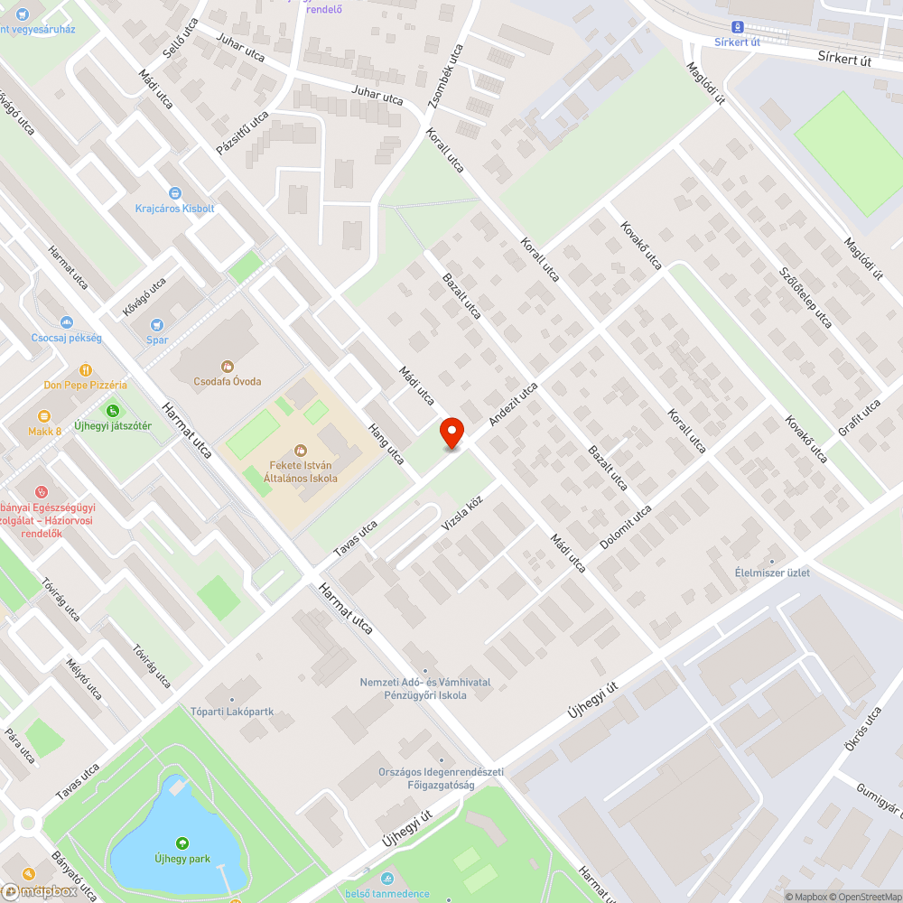 Kartonpapírok bejelentés helye