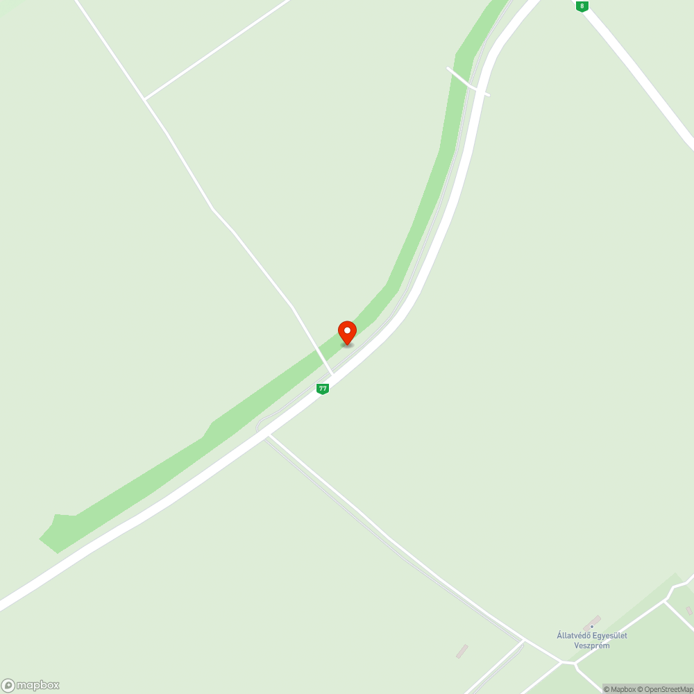 Nem karbantartott kerékpárút bejelentés helye