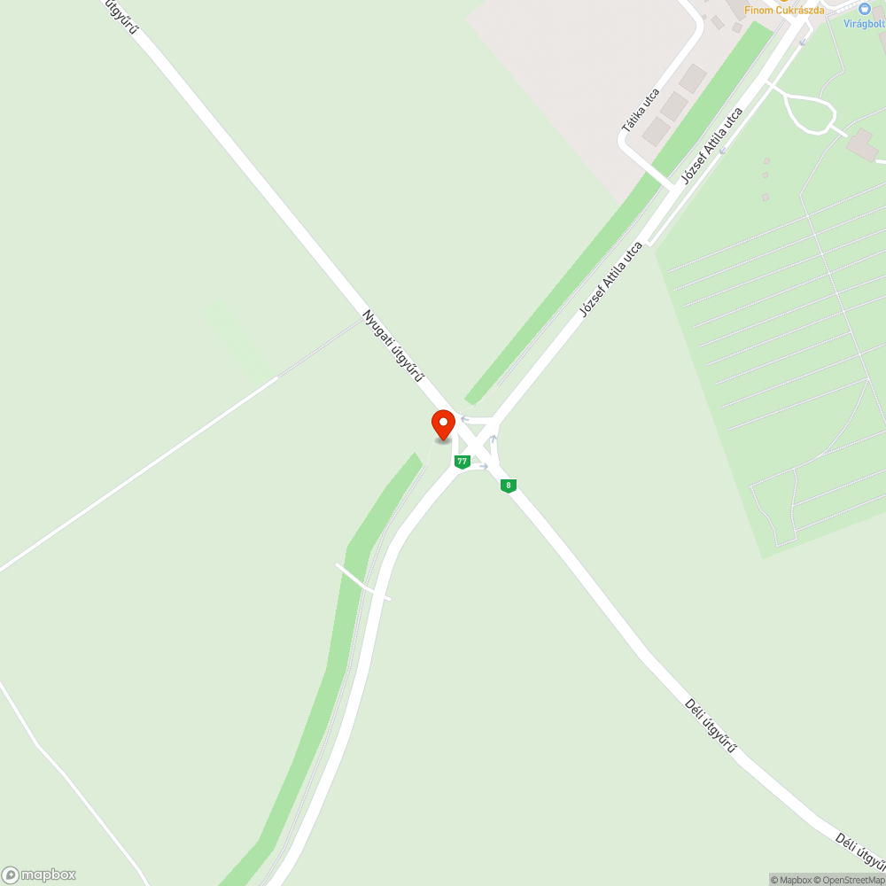 Veszélyes kerékpárút bejelentés helye