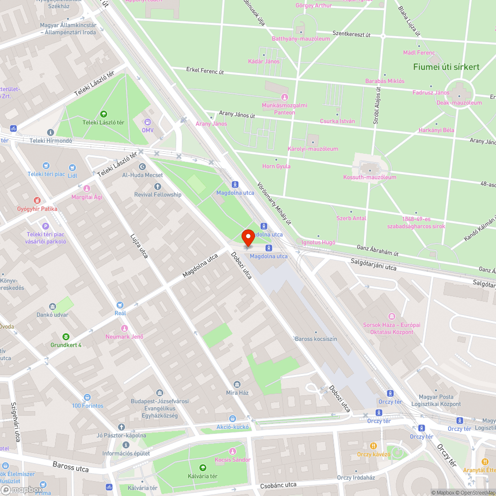 Félméteres lyuk az úttesten bejelentés helye