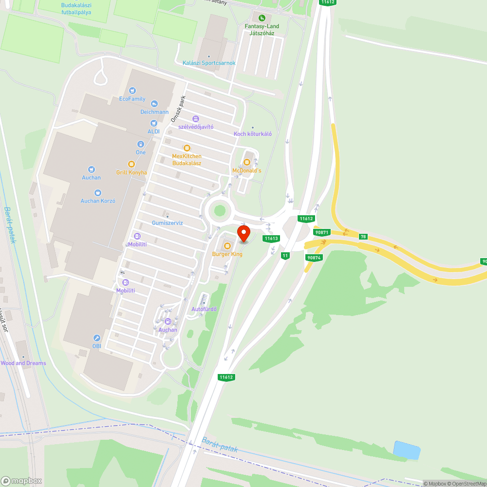 Benőtt bokor! bejelentés helye