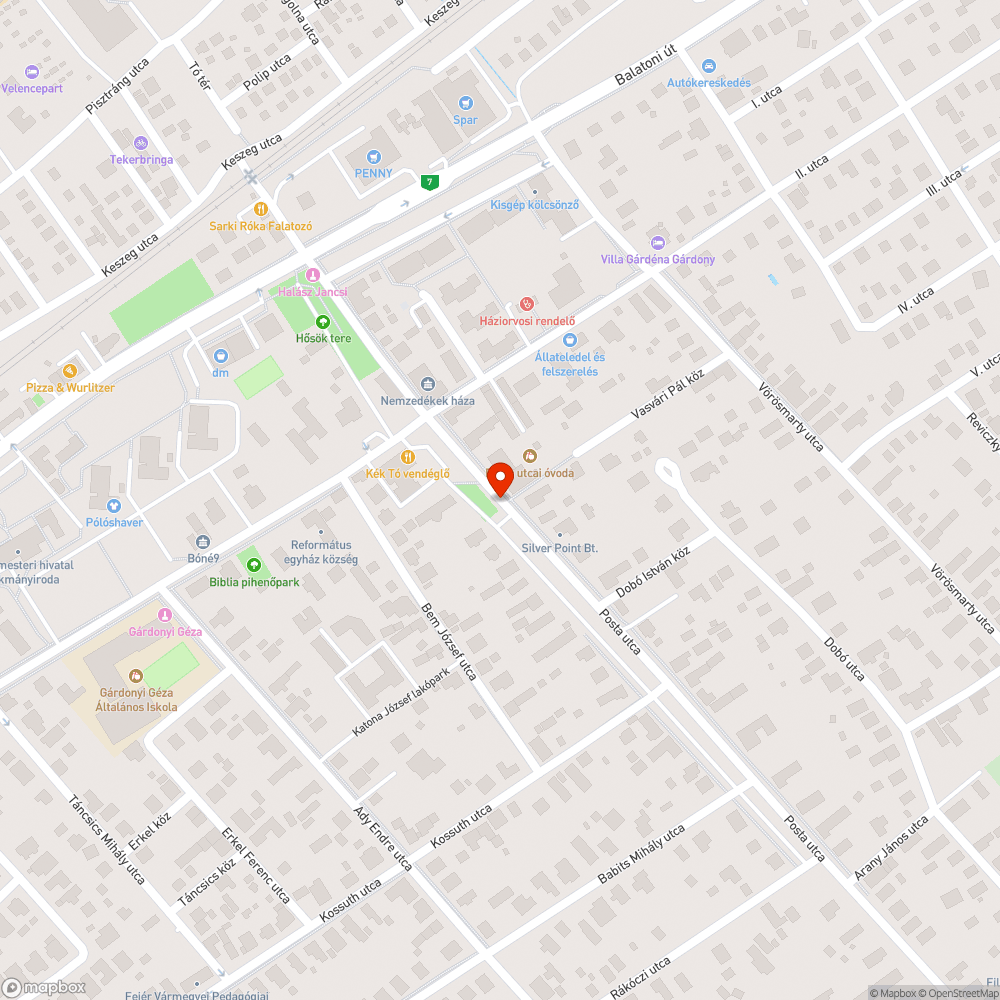 Óvoda előtti játszótér nincs elkerítve bejelentés helye