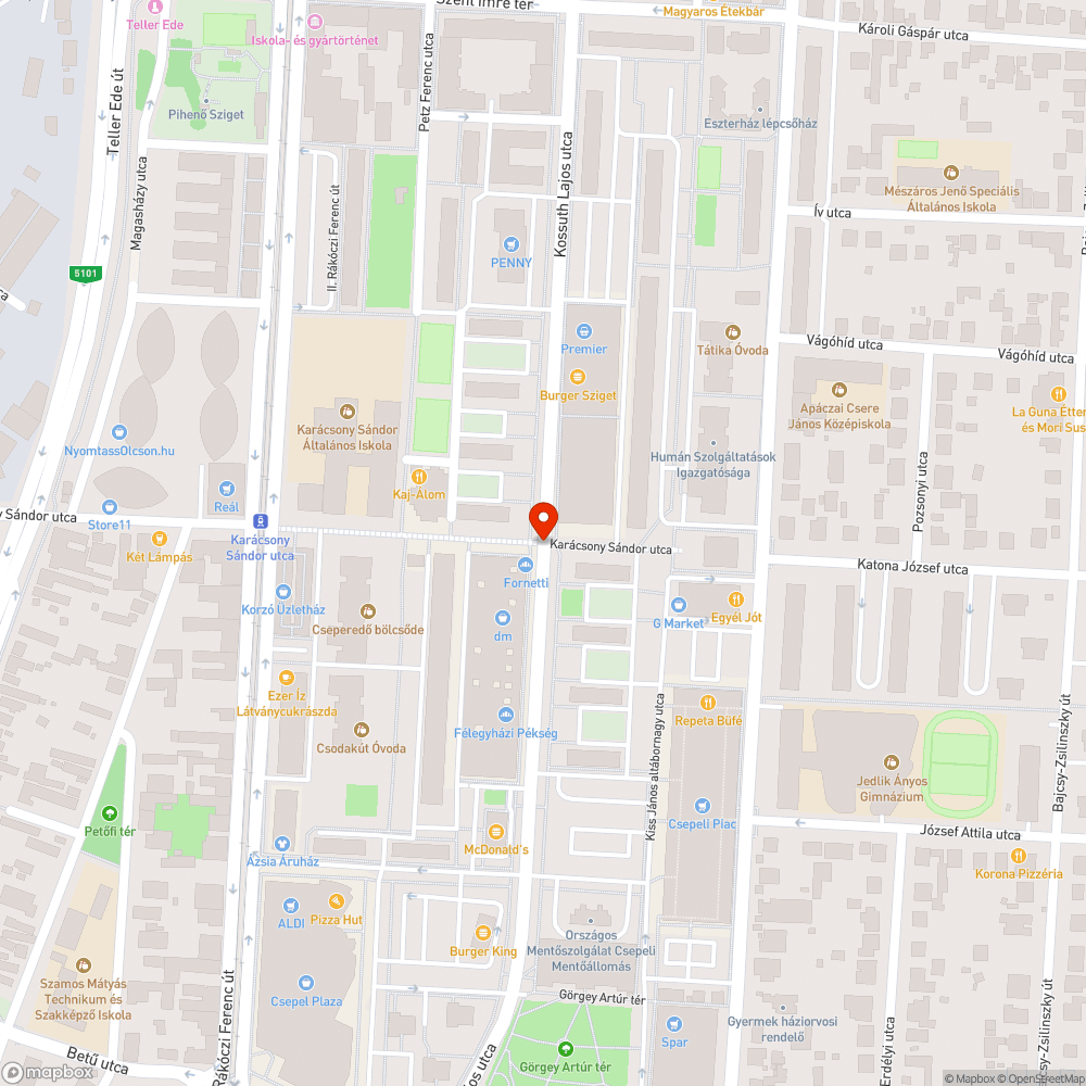 Megint áll a víz bejelentés helye