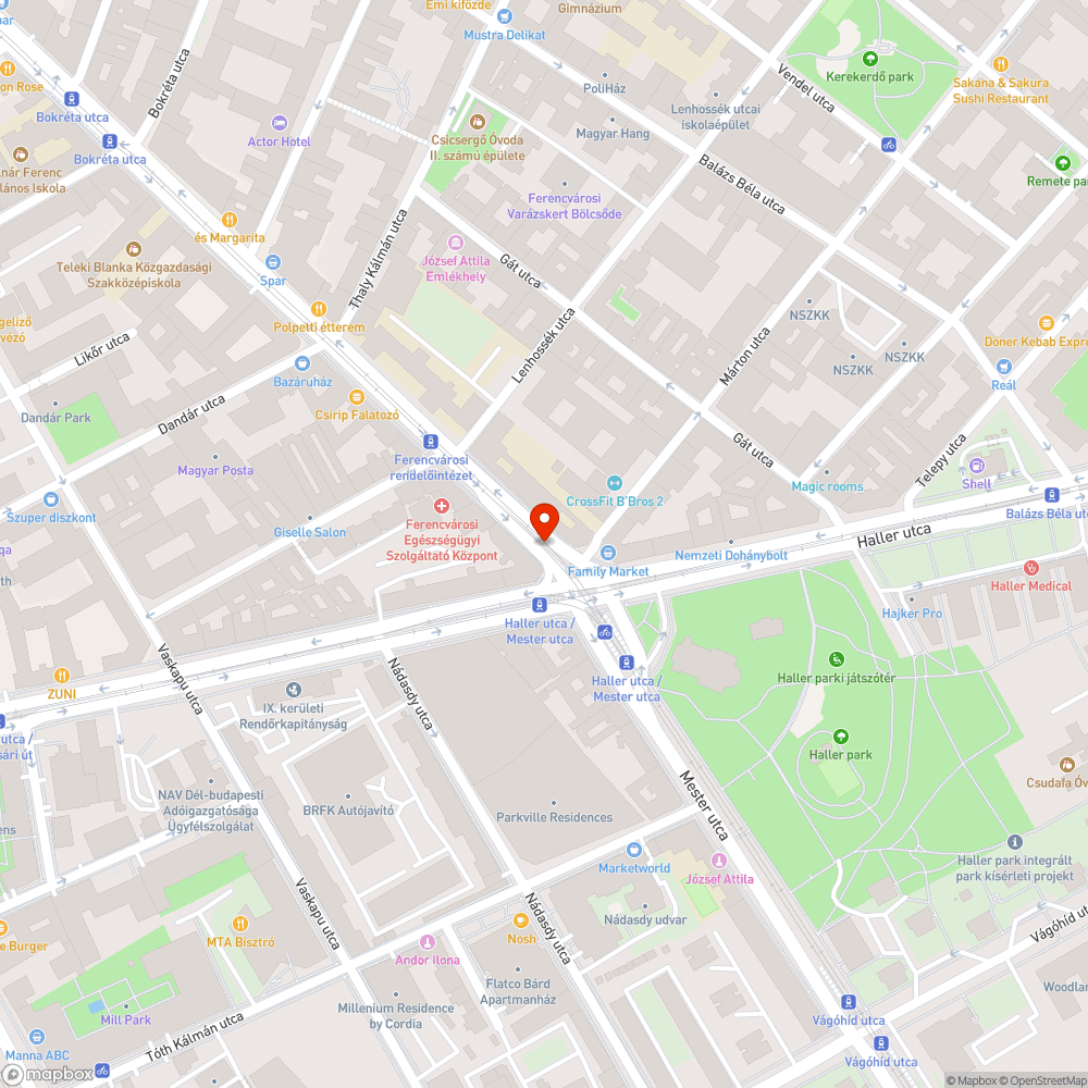 Kidobott kanapé, szétszórt limlom a 9. kerületben bejelentés helye