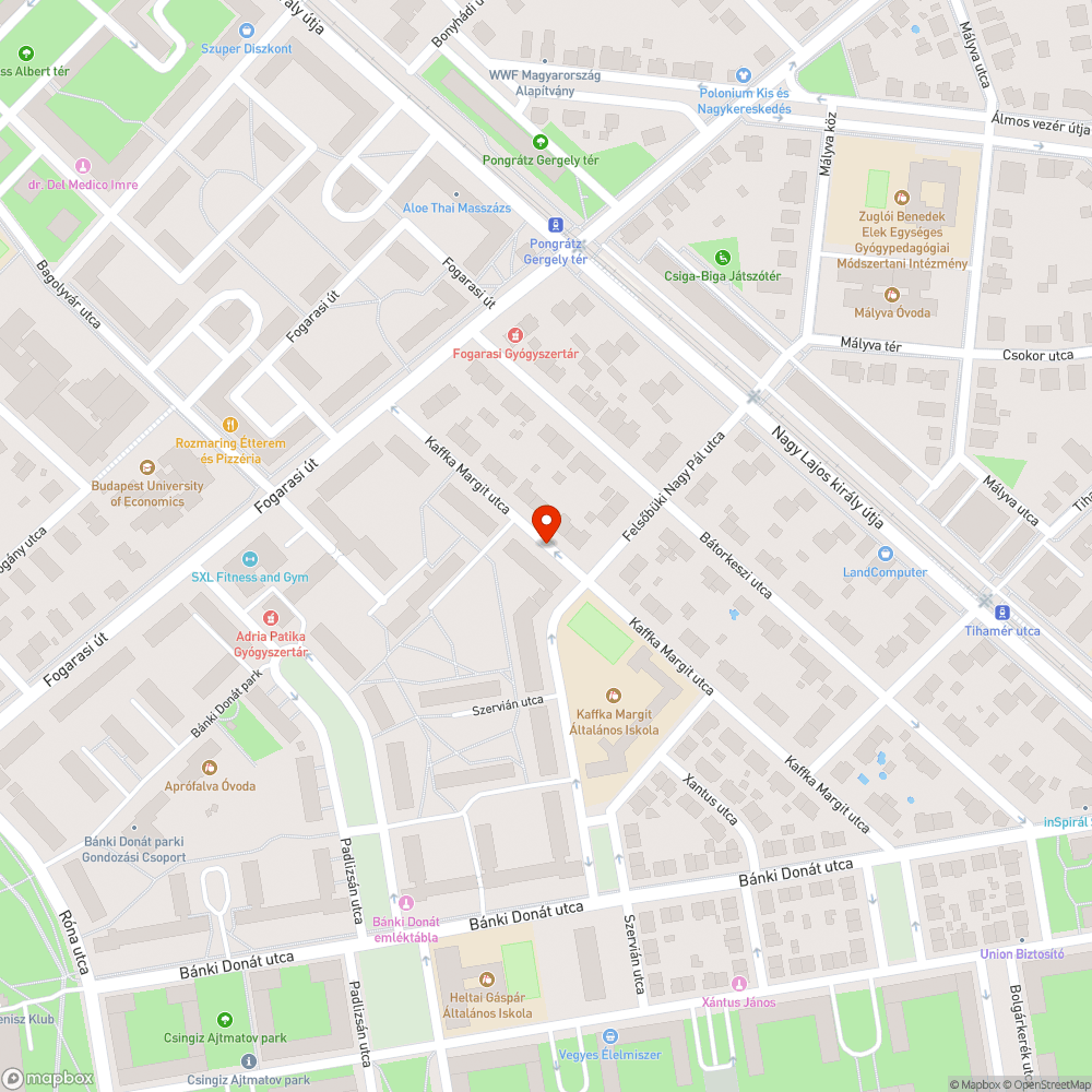 Mozgó csatornafedél bejelentés helye