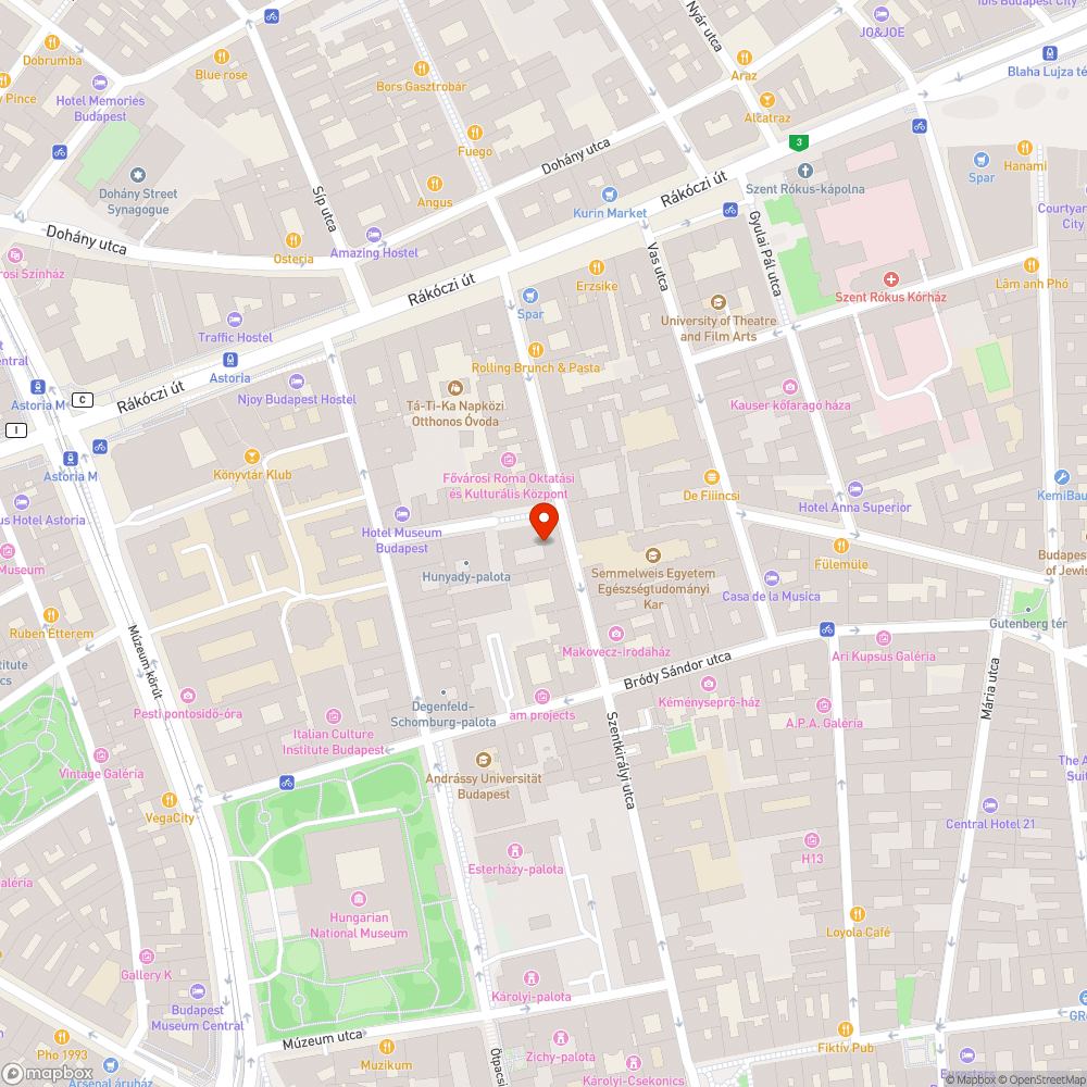 Szemét bejelentés helye