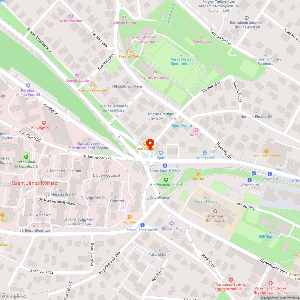 Tócsa a kerékpárútnál - Rhédey utca bejelentés helye