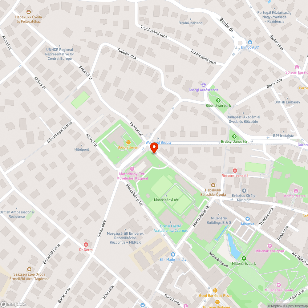 Parkolóhelyekre belógó fa bejelentés helye