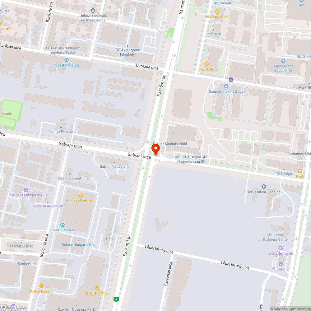 Gyomos járdaszigetek bejelentés helye