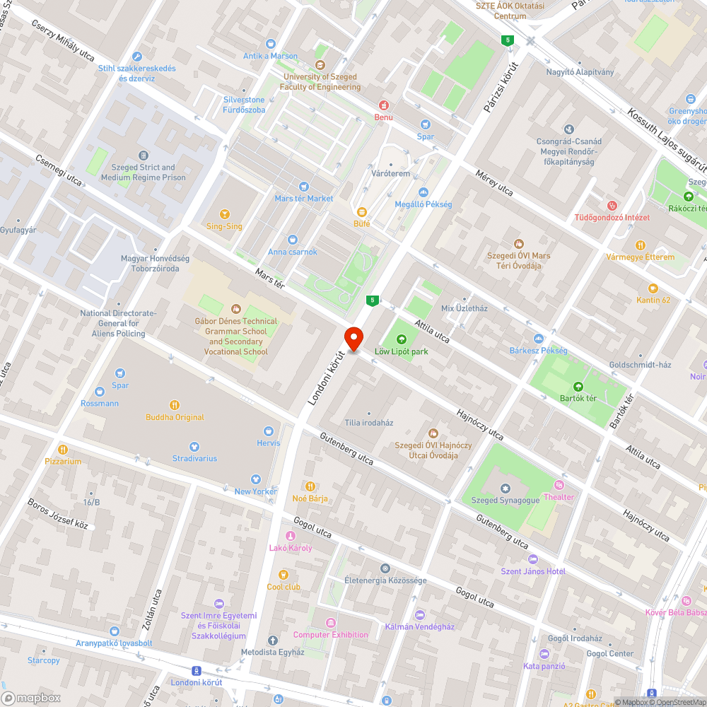 Beszakadt aknafedő bejelentés helye