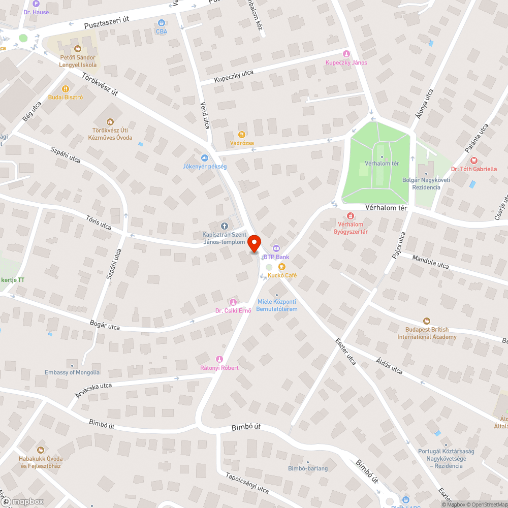 Kidöntött karó bejelentés helye