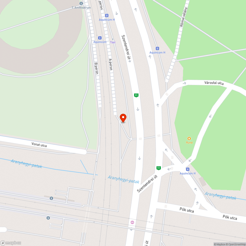 Veszélyes lyuk bejelentés helye