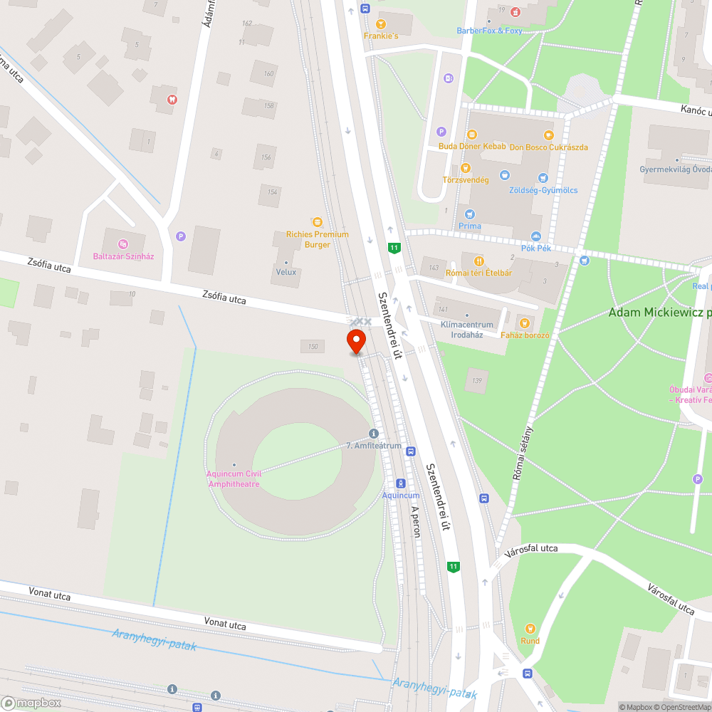 Törött üveg bejelentés helye